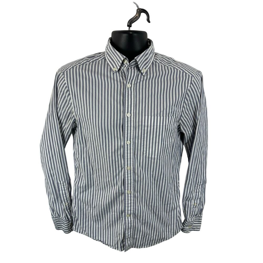 Vineyard Vines OTG Performance Dress Shirt Striped Blue Size XS brrr fabric